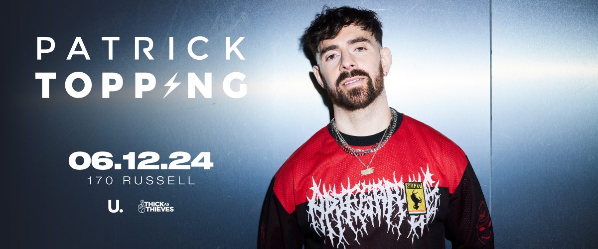 Patrick Topping | 170 Russell – Melbourne | 6th December