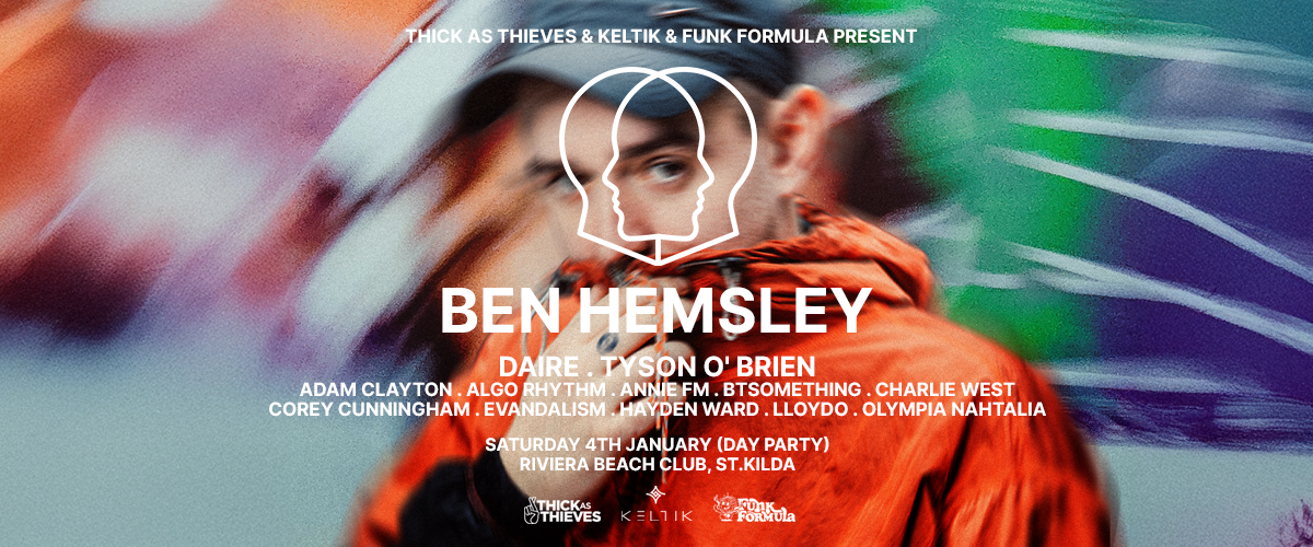 Ben Hemsley | Riviera Beach Club | 4th Jan